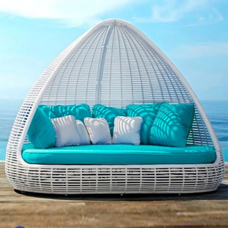 

Outdoor online celebrity Bird's Nest sofa courtyard outdoor villa garden leisure rattan rattan birdcage outdoor B&B