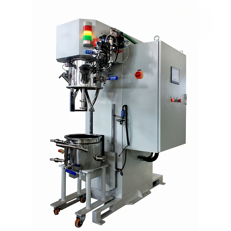 High Precision 100L - 600L Large Vacuum Planetary Mixer Equipment Slurry Mixing Machine For Lithium Battery Pouch Cell Electrode