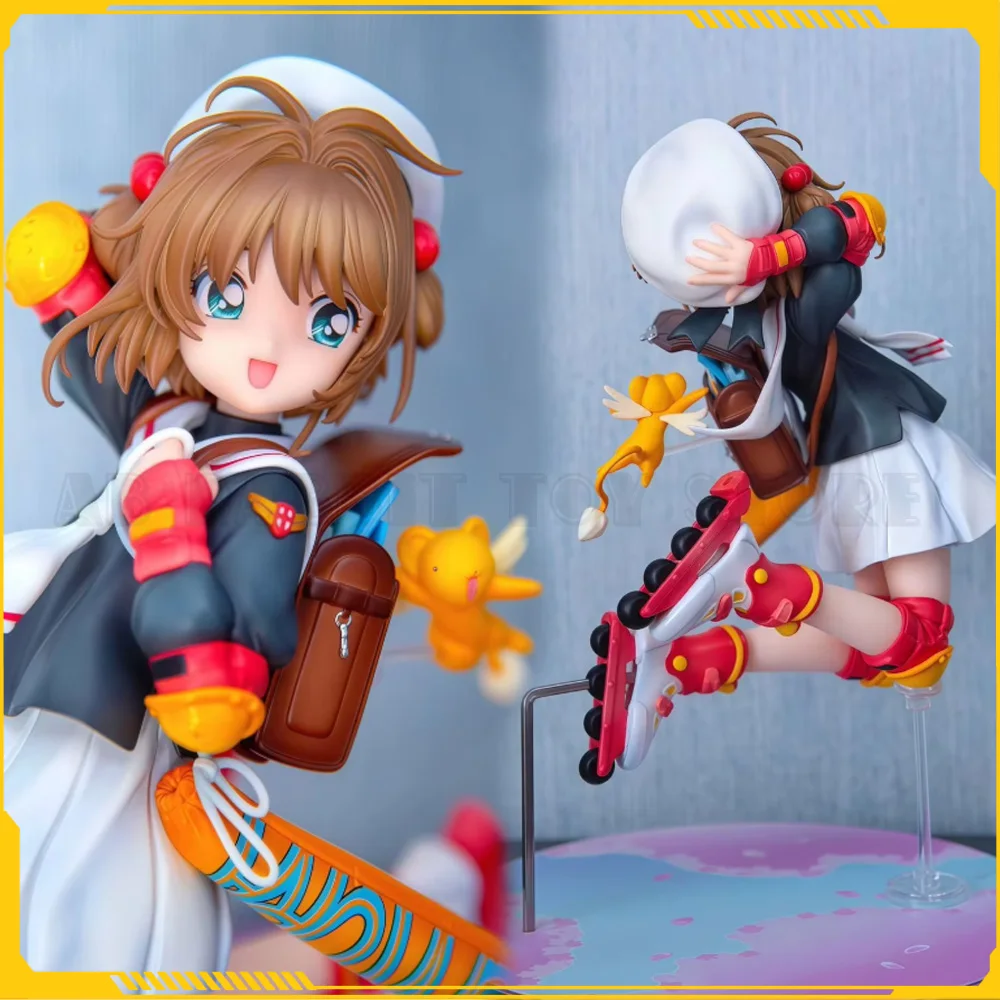 

Cardcaptor Sakura Figure Kinomoto Sakura Anime Figure 17cm Pvc Models Desk Decoration Statue Collectible Toyskids Birthday Gift