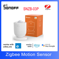 SONOFF SNZB-03P Zigbee Motion Sensor 110° Smart Home Aecurity Works with ZBBridge-P/ZBDongle-E/NSPanel Pro/iHost Via eWeLink APP