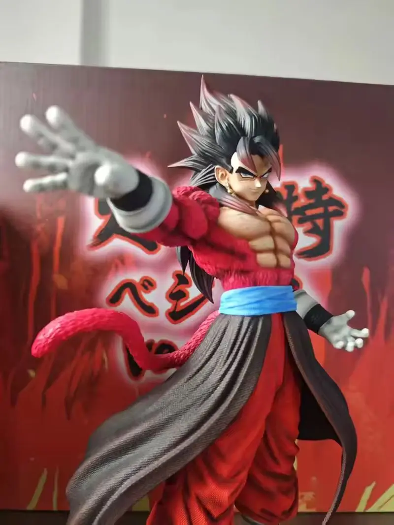 30cm Dragon Ball Xeno Vegito Figure Super Saiyan 4 Vegetto Action Figures Pvc Statue Collection Model Toys Gift