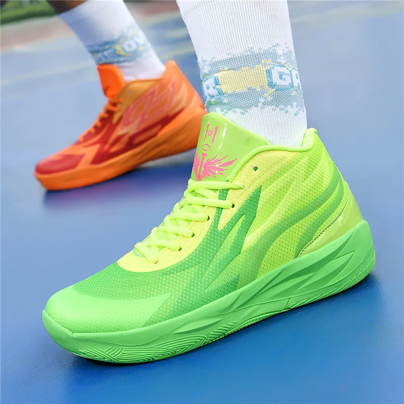Zapatillas de baloncesto para hombre – Transpirables con amortiguación para gimnasio