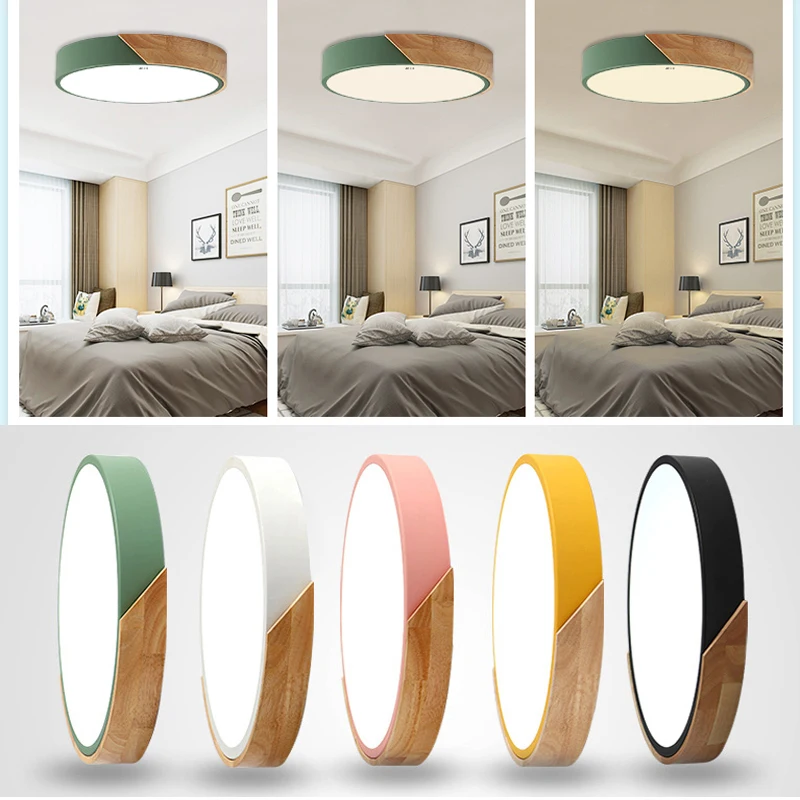 Lampara Led Techo LED Ceiling Light For Room Decoration Bedroom Lamp Corridor Balcony Lighting Lights Living Room Chandelier