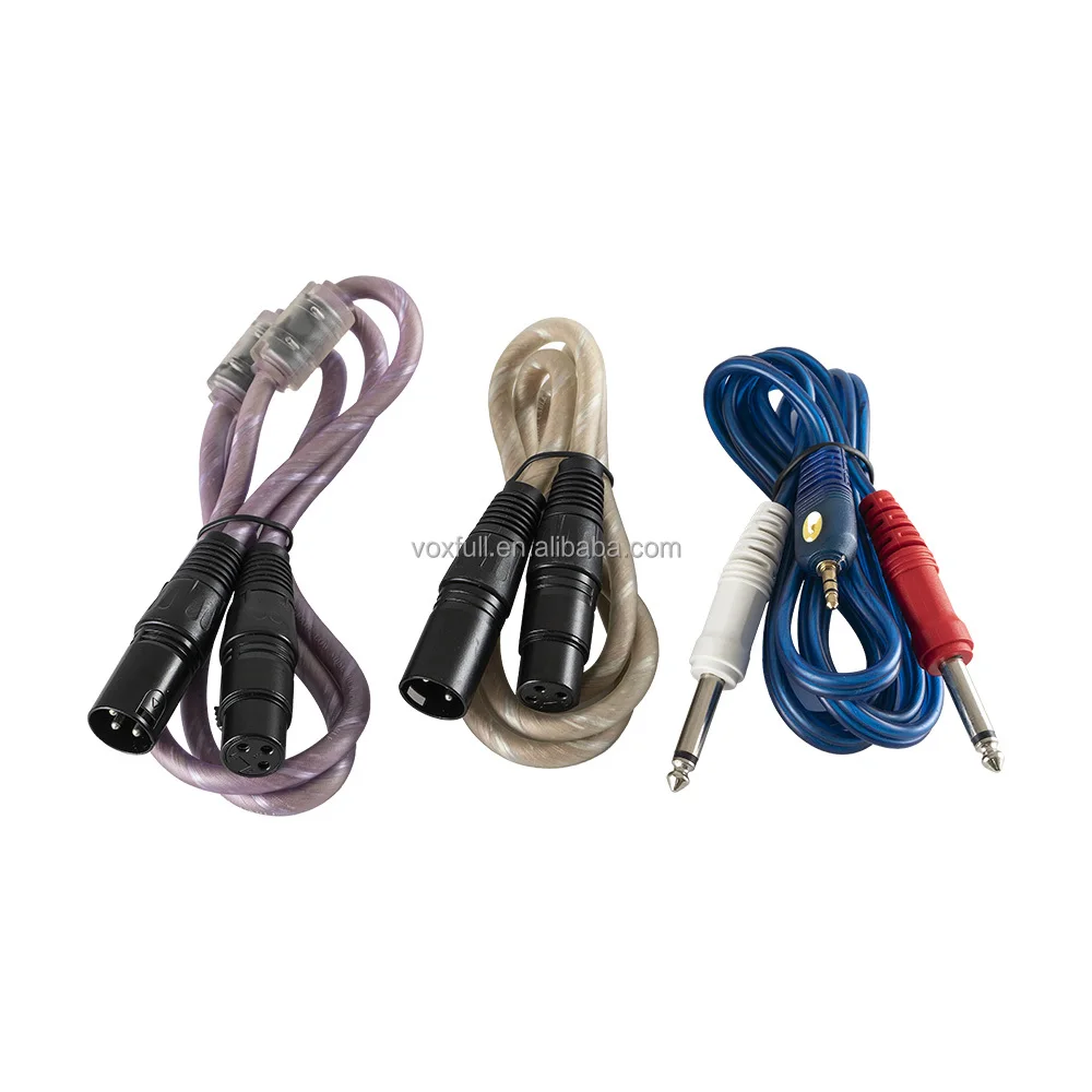 Voxfull Audio XLR Ground Loop Isolator Hum Eliminator لنظام ستيريو منزلي