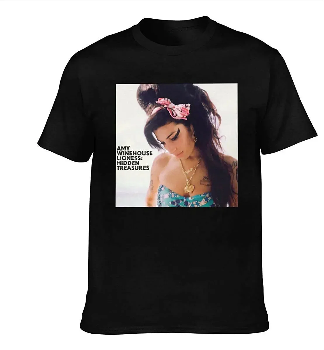 Amy Winehouse Lioness Hidden Treasures Black Full Size Unisex Shirt H229