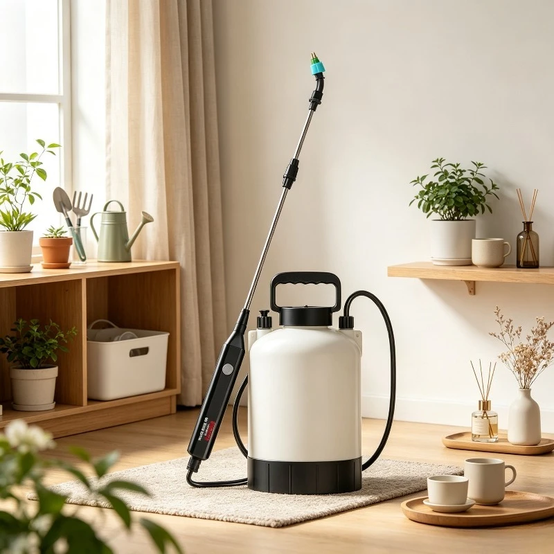 Electric Spray Bottle Pump Sprayer Mister Atomizer Rechargeable Garden Watering Home Cleaning Disinfecting Compact Light Pro