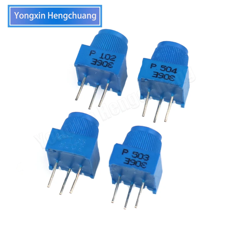 5PCS Cap 3386MP 500R 1K  5K 10K 20K 50K 104K 500K 1M 102 103 104 105 203 501 502 503 504