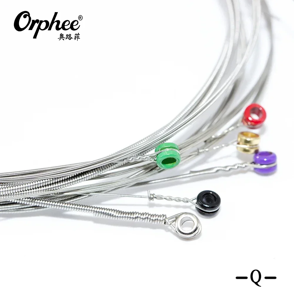 Orphee Electric Guitar Strings QE Series Nickel Alloy Plated Professional Metal Beginner Guitar String Instruments Accessories