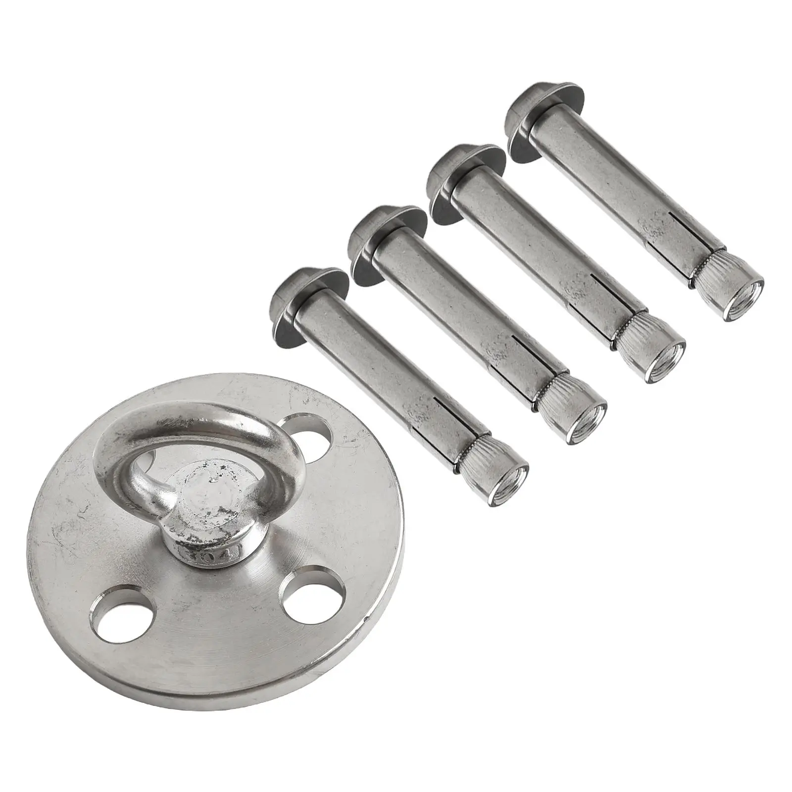 Fixed Plate Support 304 Stainless Steel Hanger Gym Equipment Organizer As Shown In The Picture Included Mounting Screws