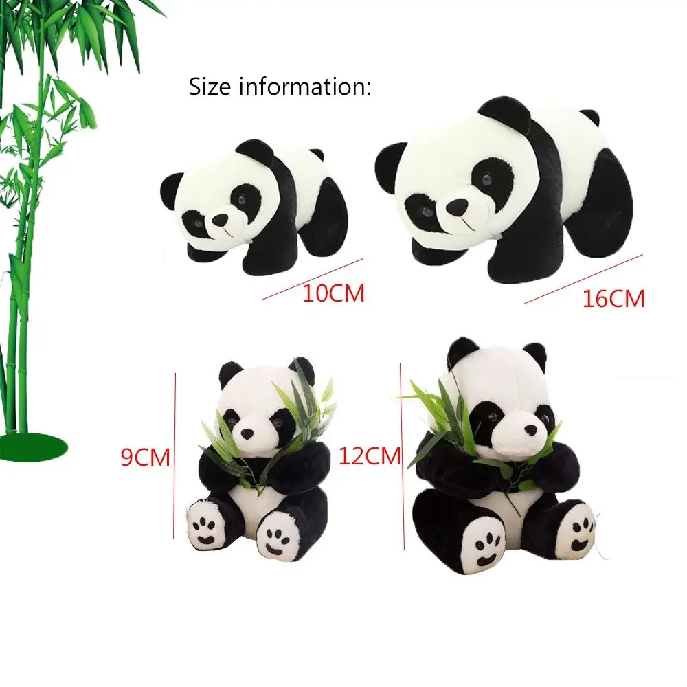 9/10/12/16cm Lovely Super Cute Stuffed Kid Animal Soft Plush Panda Gift Present Doll Toy