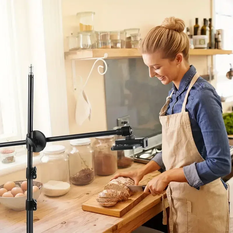 

Горизонтальный штатив для телефона, смартфона, настольная верхняя подставка Tripe для мобильного телефона, съемка фотографий, шарнирная рука