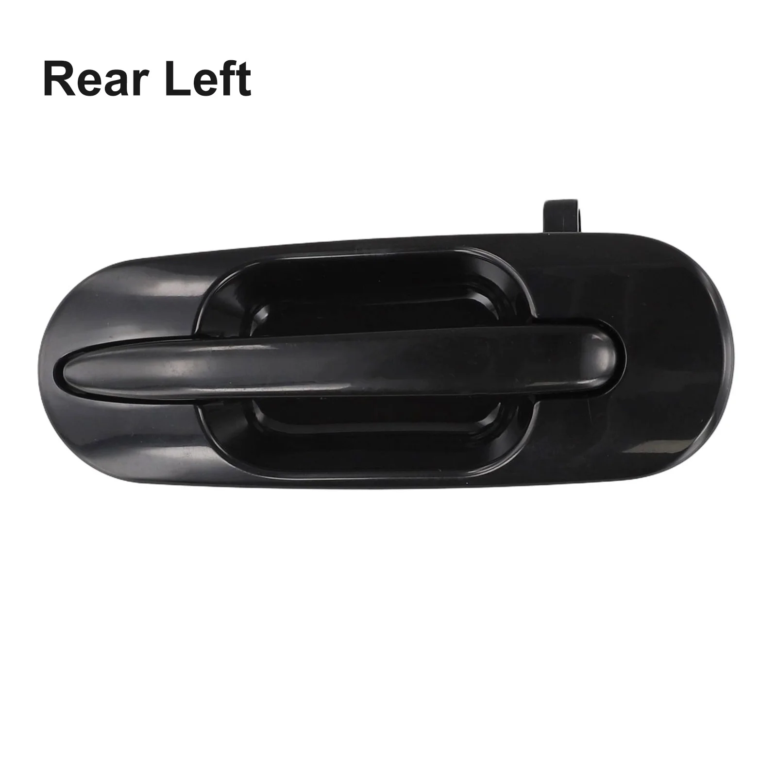 Auto Parts Outside Door Handle Exterior Parts Plastic Replacement 1 Pc Black For Honda For CRV 97-01 New Useful