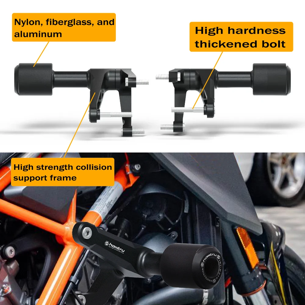 

For KTM 1290 Super Duke GT 2016-2022 Motorcycle Falling Protection Frame Slider Fairing Guard Crash Pad Protector