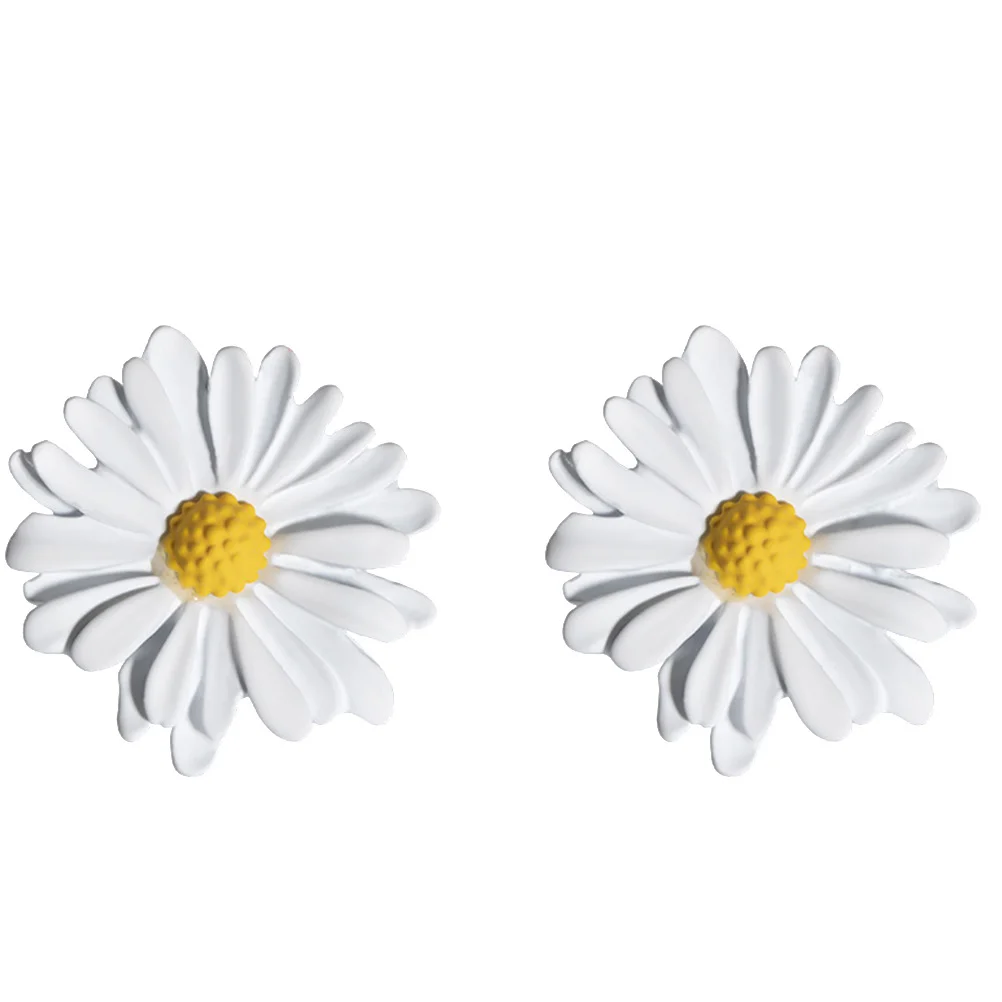 

Daisy Earrings Sterling Silver Necklace for Women Jewelry Child Mini Flower Studs