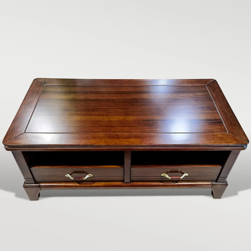 Couchtisch aus massivem Ebenholz