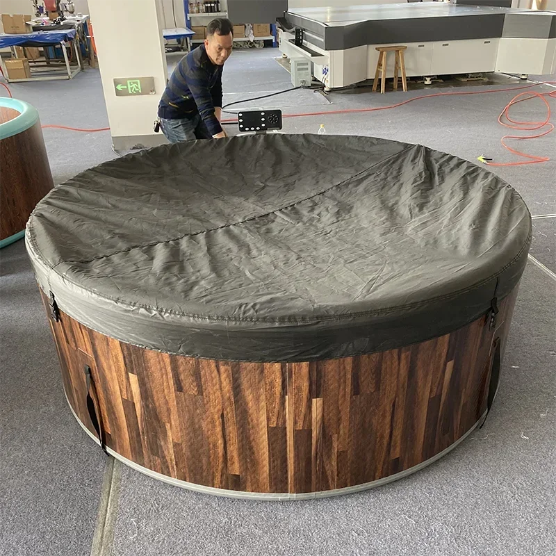 

Factory New Ice Bath Recovery Outdoor Massage Whirlpool Bathtub Ice Bath Inflatable Bathtub For Fitness