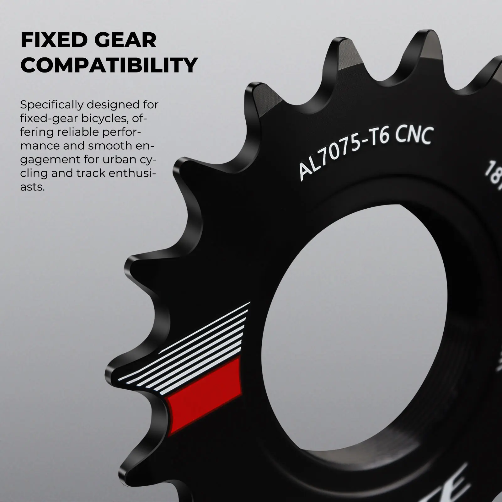 SKEACE Fixed Gear Bike Freewheel Cycling Cog 13T/14T1/5T/16T/17T/18T Single Speed Flywheel Aluminum Alloy Bicycle Cassette Parts