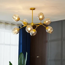 Nordic LED Chandelier Lighting for Dining Living Room Decoration Lights Modern Chandeliers Indoor Lighting Hanging Light Fixture