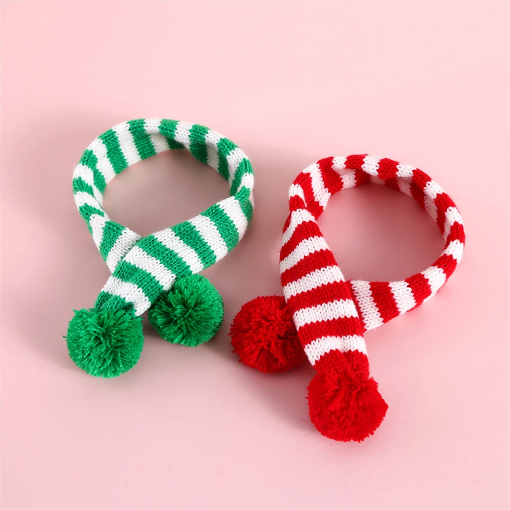 Knitted Scarves Unique Lovely Adjustable Must Have High Quality Best Seller Pet Neck Warmer Holiday Dog Collar Photography Props