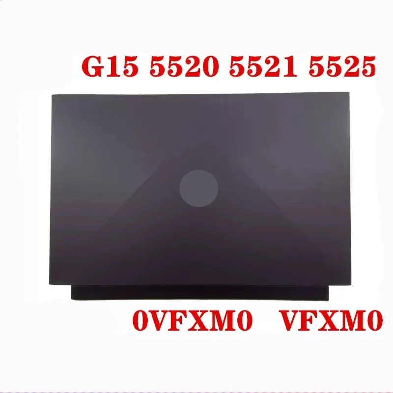 جديد لـ Dell G15 5520 5521 03wxnm 0vfxm0 043td2 01fc2r LCD الغطاء الخلفي الغطاء العلوي الإطار الأمامي Palmrest قاعدة علوية سفلية Cas