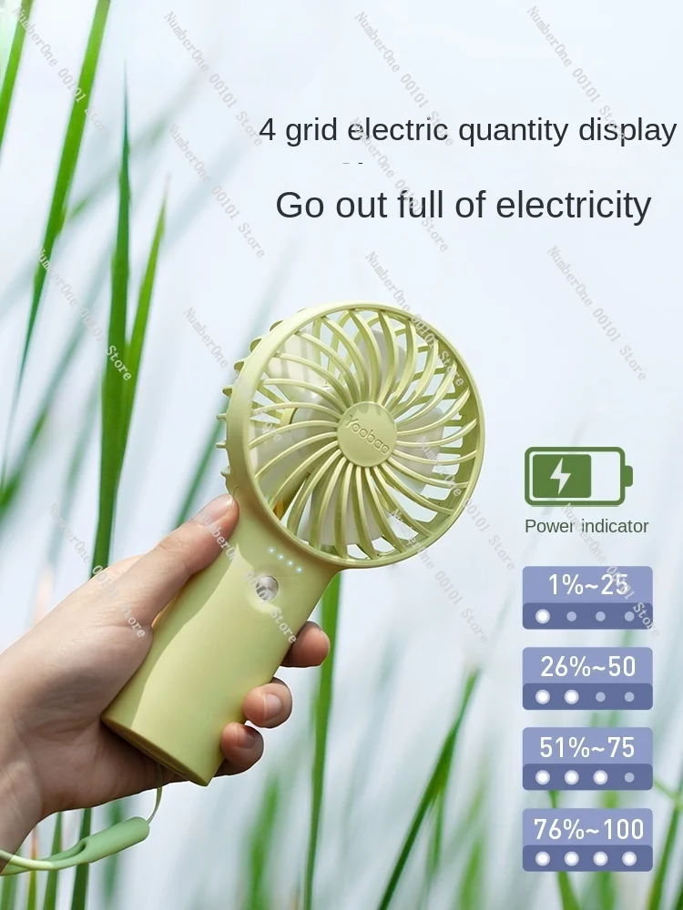 Portable Mini Fan, Ultra-Long Life Battery, Fan