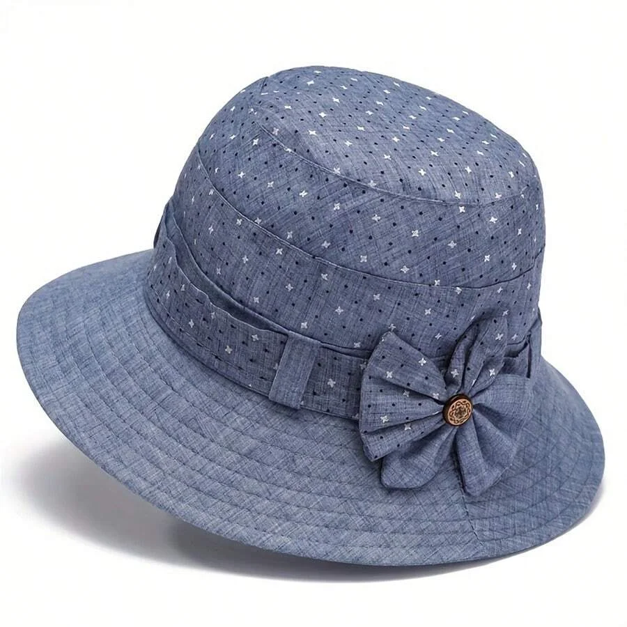 1 all-in-one trend personality fashion simple flowers beautiful ladies hat suitable for going out and everyday wear with fisherm