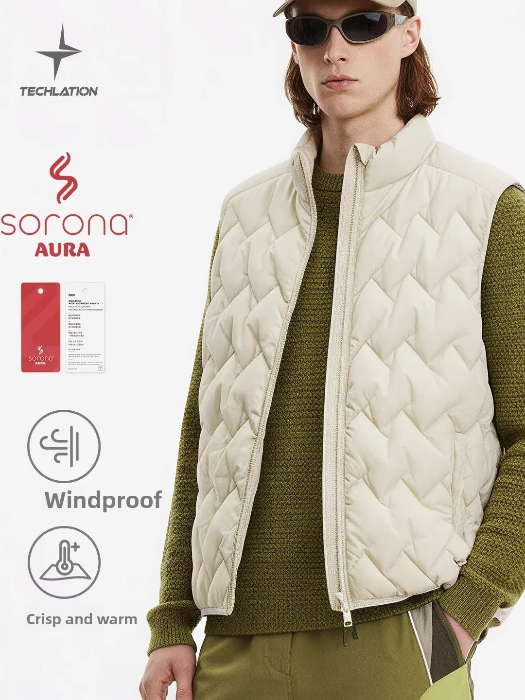 

Легкий уличный пуховый жилет для города, повседневный, белый, с наполнителем из 90% пуха, теплый и уютный, для зимы