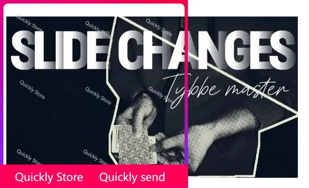 Slide changes by Tybbe master Magic tricks (Instant Download) Quickly send