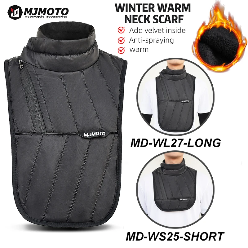 

Winter Keep Warm Motorcycle Neck Scarf Motorcyclist Rider Chest Neck Protector Windproof Motorbike Neck Scarf Cycling Equipment
