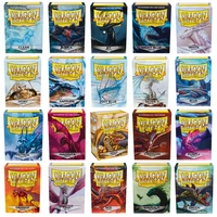 100 unids/caja fundas de tarjetas mate coloridas Dinamarca Dragon Shield tarjetas Protector de tarjetas para juegos de mesa PKM/Star Reals