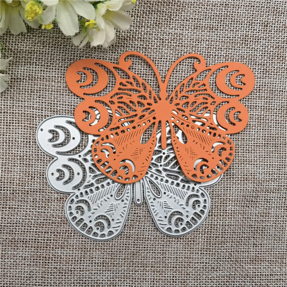 Butterfly Metal Cutting Dies for Scrapbooking DIY Album Paper Cards Decorative Crafts Embossing Die Cuts