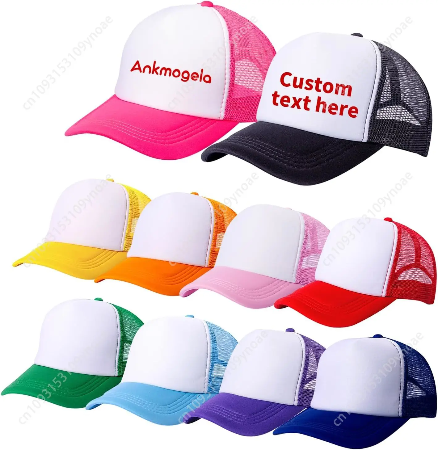 

10 Pack Of Blank Trucker Hat Men And Women Mesh Hat Hot Stamping DIY Graffiti Hat Baseball Cap Men Woman Outdoor Casual Party He