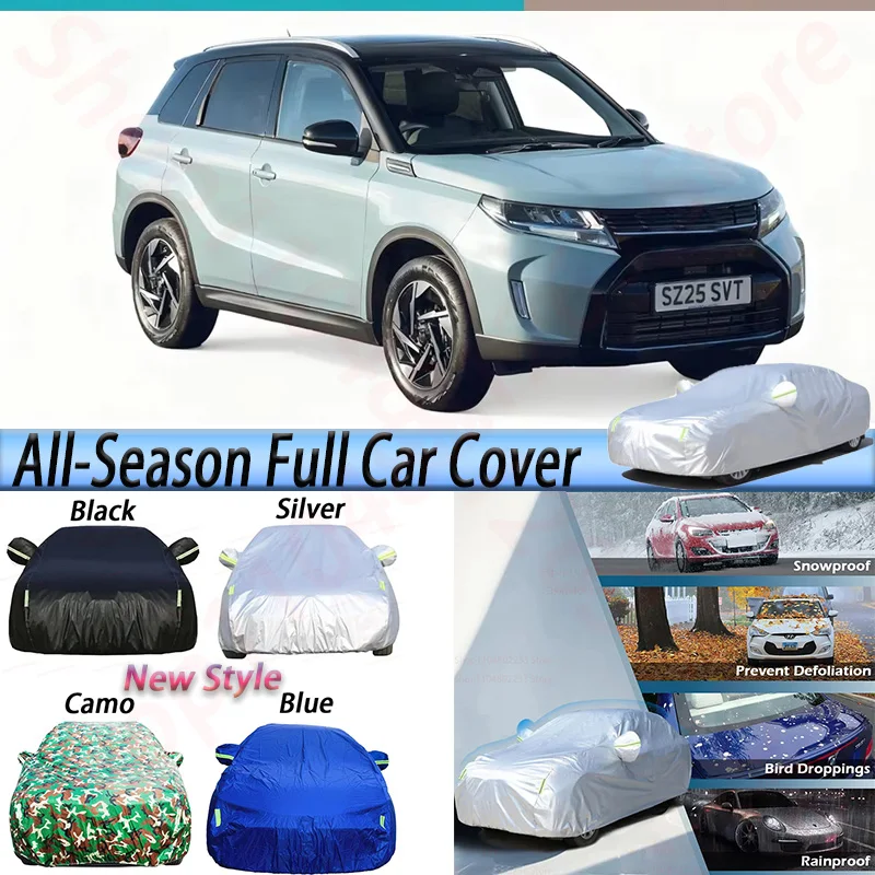 

Car Cover For Suzuki Grand Vitara Escudo 3-Door 5-Door 1989-2026 Auto Outdoor Sun Shade Rain Snow Protection Cover Dustproof