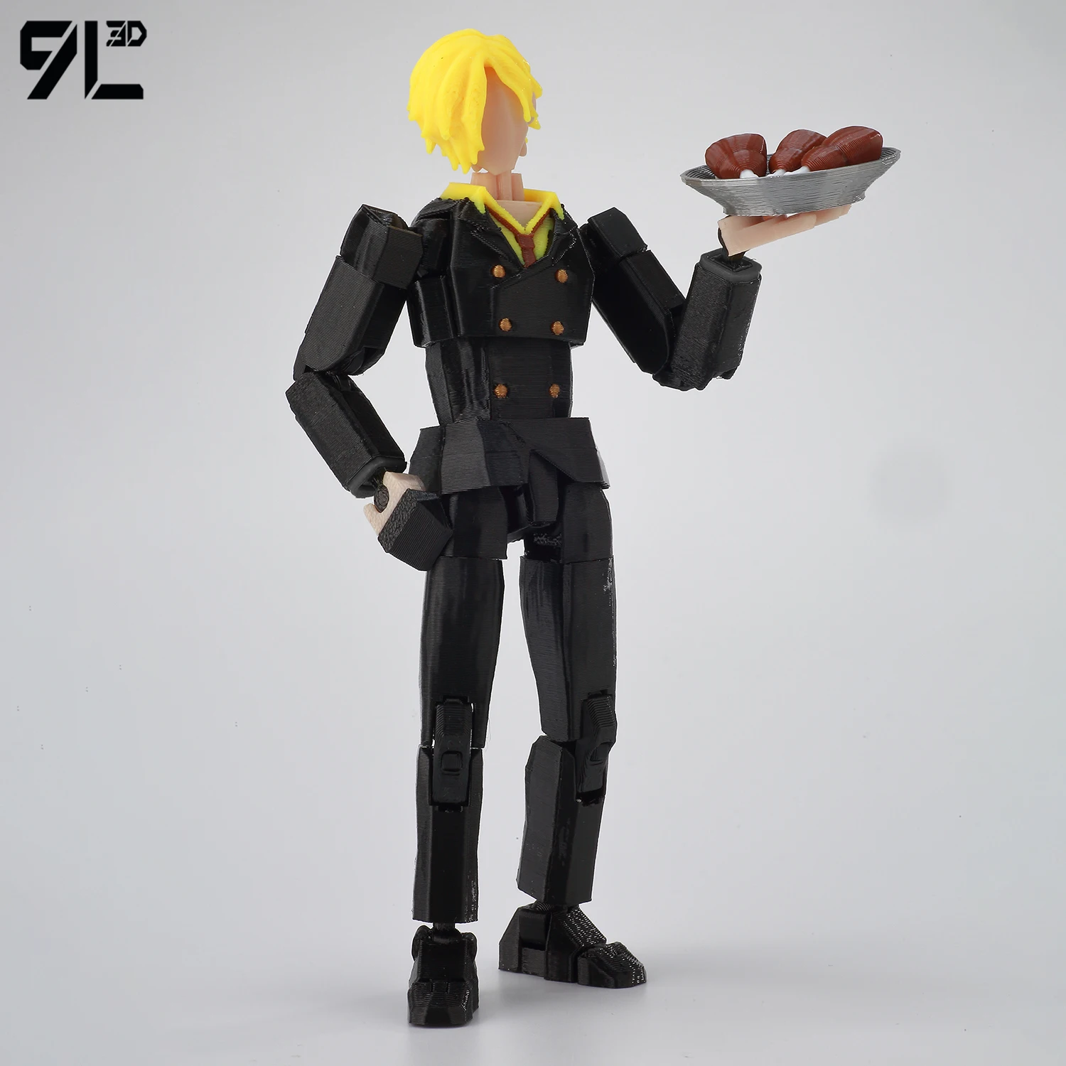 

9L3D печатная шарнирная фигурка, цельный манекен, Lucky13, кукла Sanji, креативная игра, креативный аниме-подарок, Titian13, коллекционный дисплей