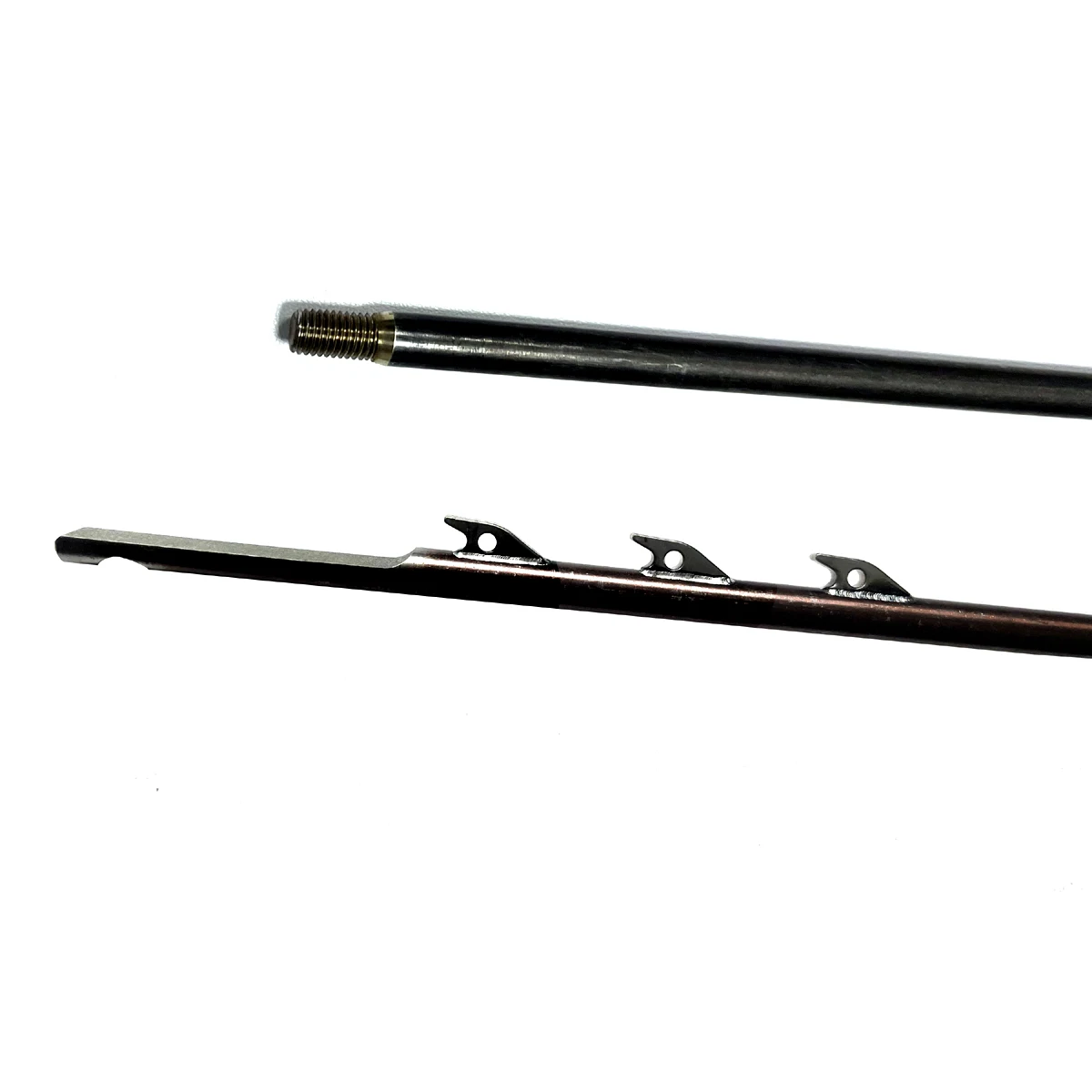 Travel Shaft 8mm Shark Fin Speargun 17-4PH Stainless Steel Euro Breakdown Collapsible Thread Shafts for Spearfishing