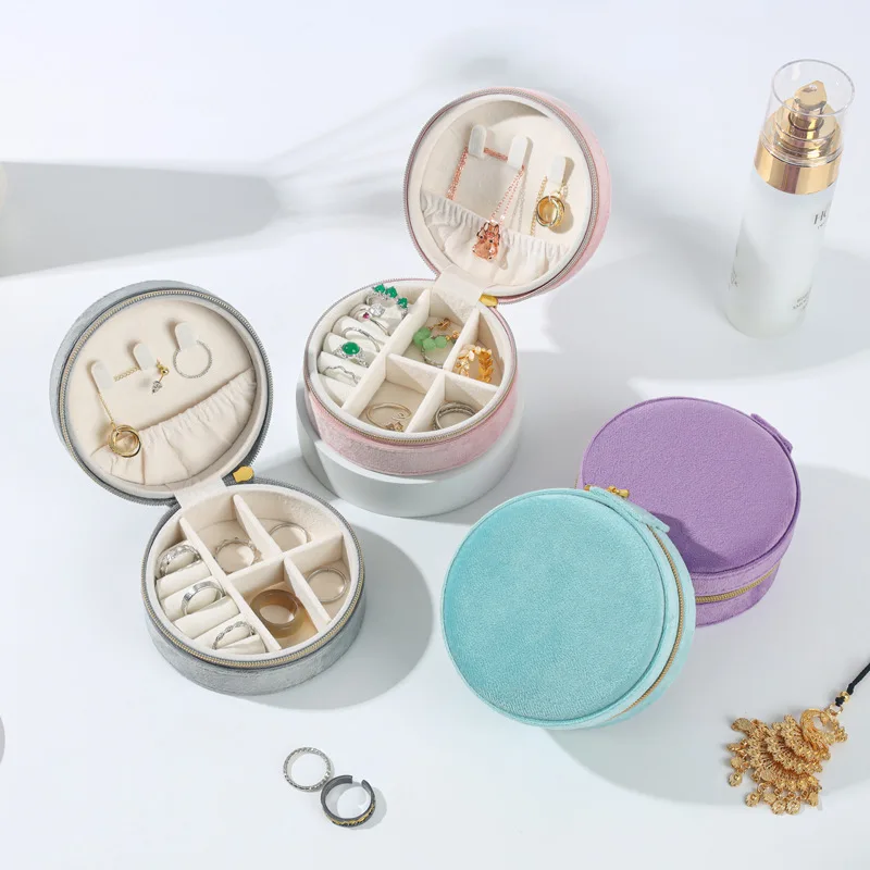 

Портативная фланелевая сумка для ювелирных изделий — минималистичный футляр для хранения колец, ожерелий, сережек и шпилек | Дорожная шкатулка для драгоценностей в стиле INS