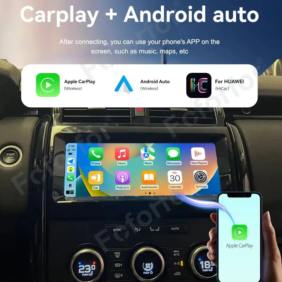

Carplay 10.25" HD Screen Car Radio Player For Land Rover Development 5 2017-2021 Android 14 Car GPS Navigation Multimedia Player