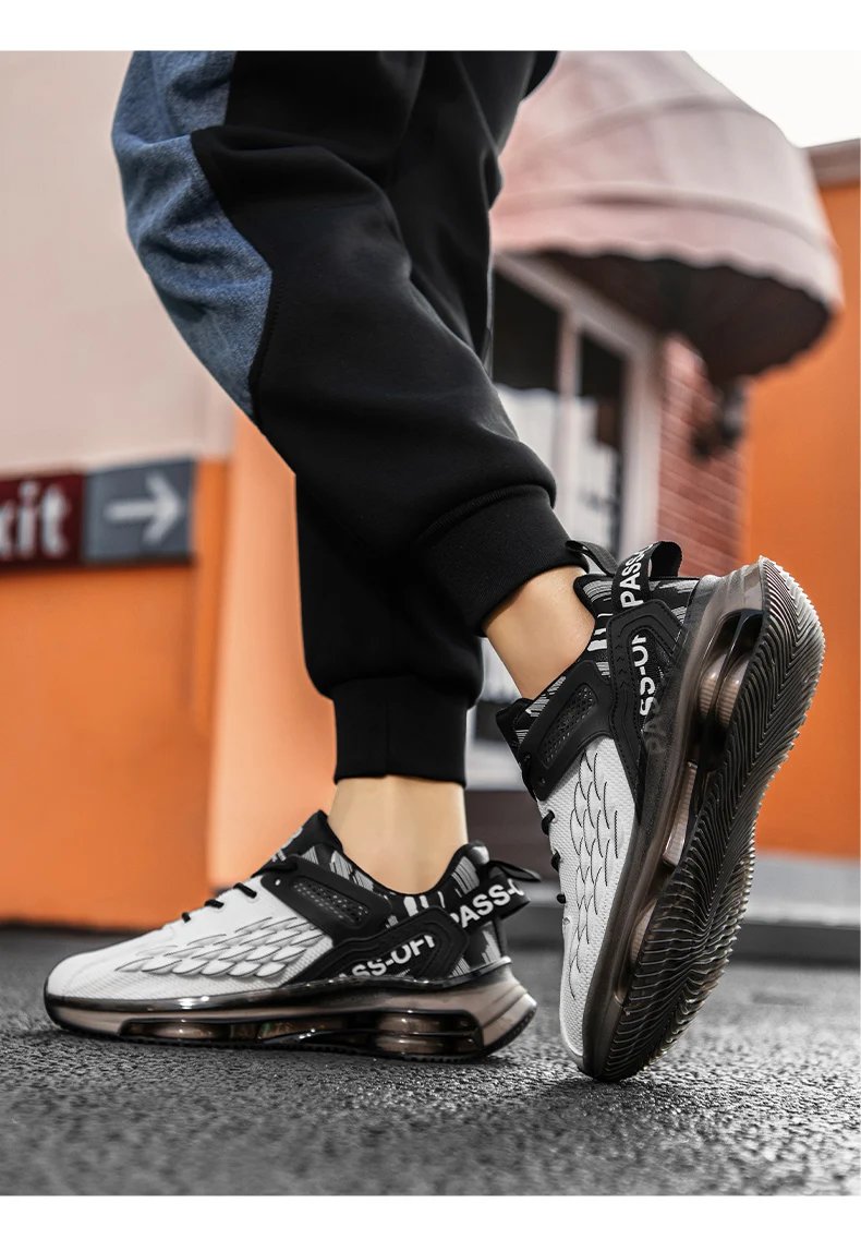 Herren-Freizeitsneaker Frühling Sommer Neue Atmungsaktive Leichte Renn-Outdoor-Laufschuhe Weiche Sohle Verschleißfeste Speed-Sportschuhe – Detail 15