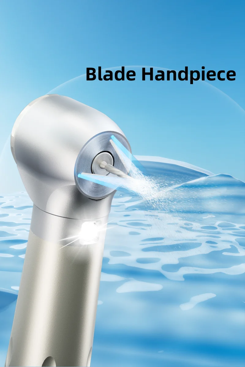 High-Torque Handpiece With 6-Hole Independent Fogging Non-Retrograde Tech Turbines Material den tal im plant Handpiece