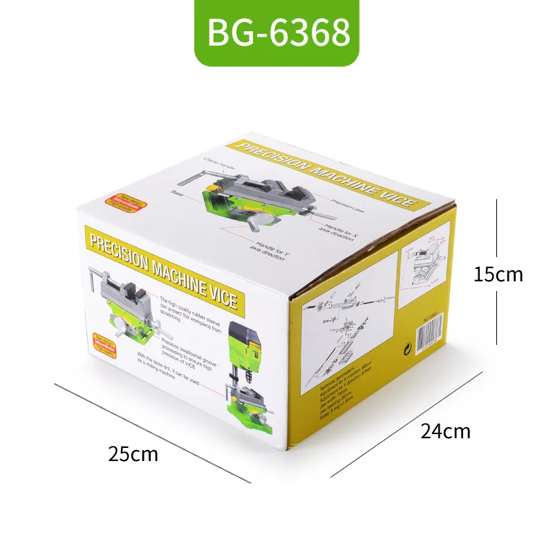 3 Inch Cross Slide Vise Vice Table Mini Compoud Bench Precision Milling Machine Worktable