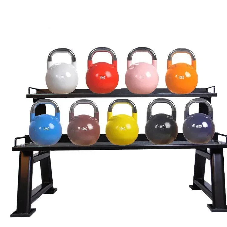 High grade colorful cast iron kettlebell for sale weightlifting competition kettlebell