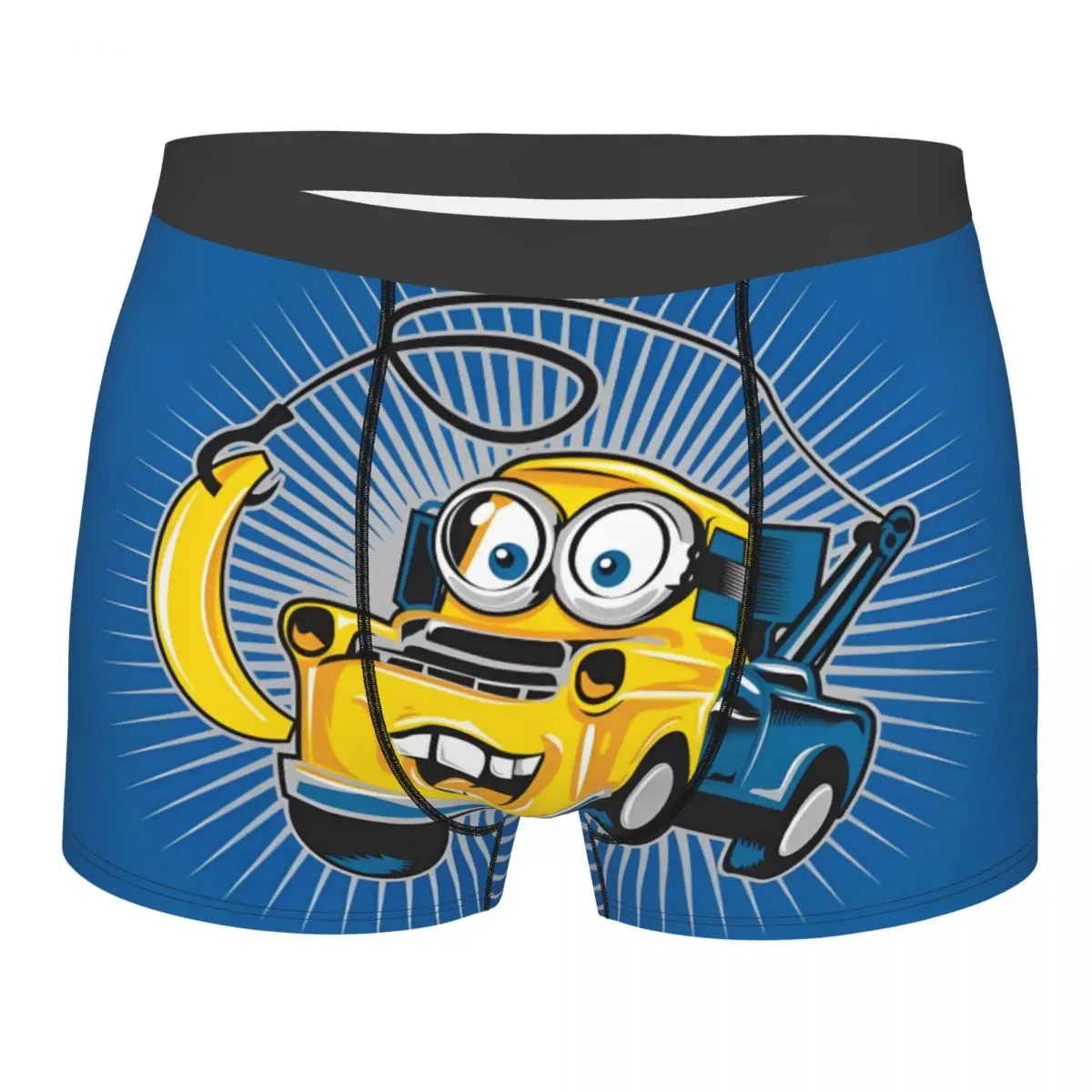 

Нижнее белье Lightning McQueen на заказ, мужские дышащие трусы-боксеры в стиле аниме, шорты, мягкие трусы для мужчин