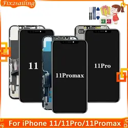 LCD For iPhone 11 11Pro 11 Pro Max LCD Display Replacement Touch Screen Digitizer Assembly Repair Parts 100% Tested