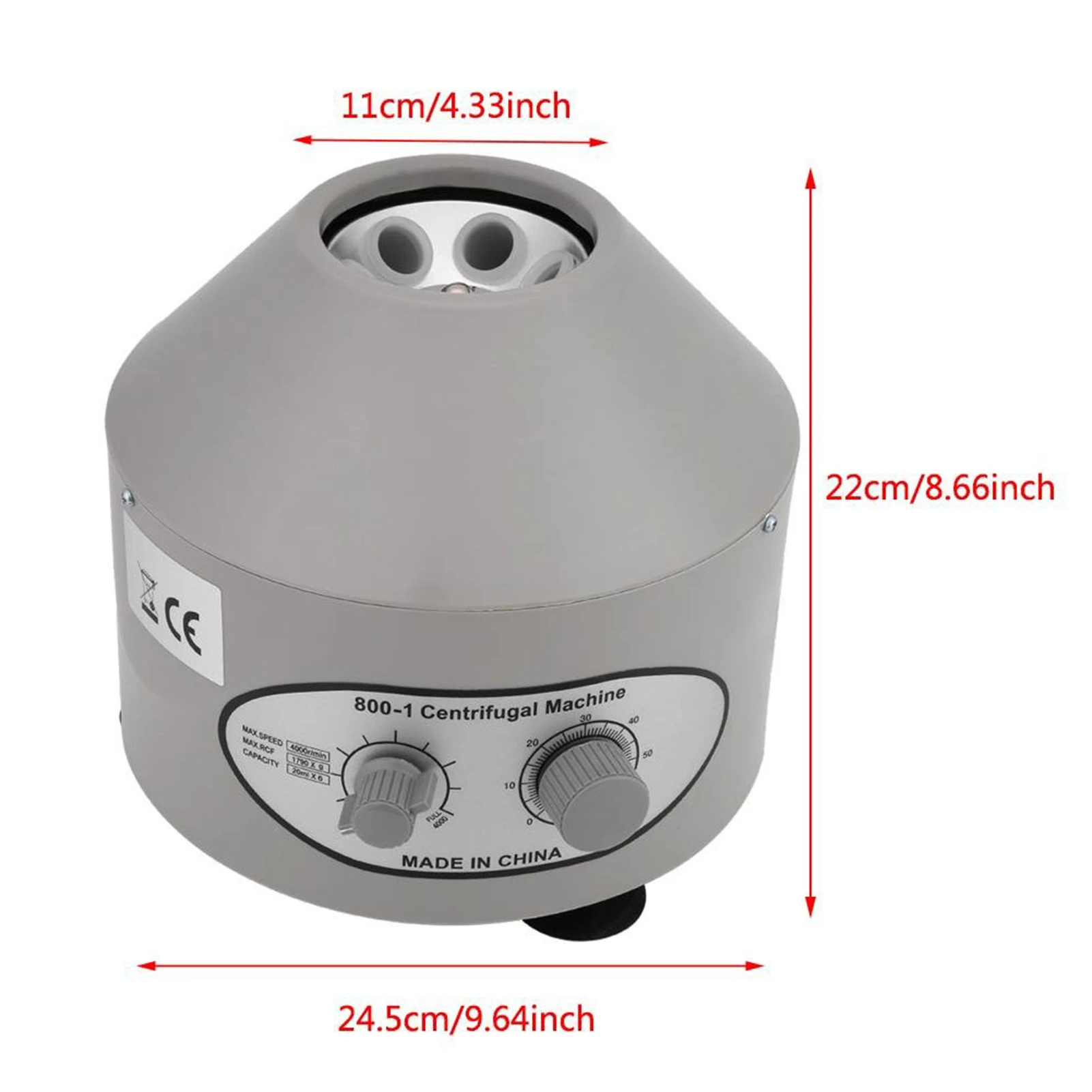 Desktop Electric  Centrifuge Laboratory  Practice 4000rpm 6x20ml Centrifuge Electric Centrifuge  Centrifuge