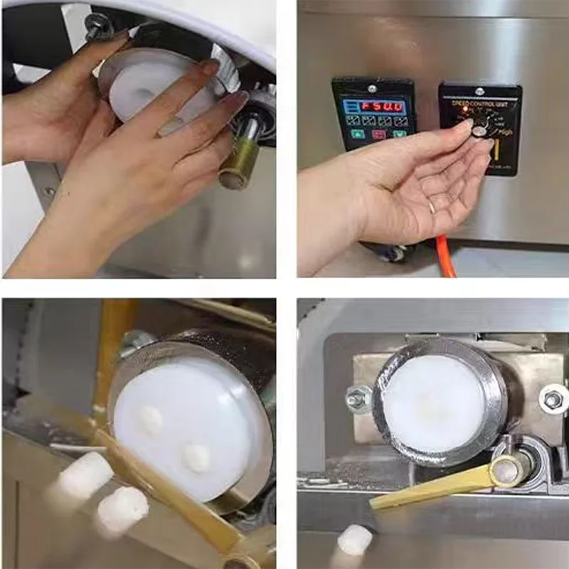 Dough Ball Cutting Machine and Dough Divider Rounder for Pizza Small Bread Cookie Hot view 5