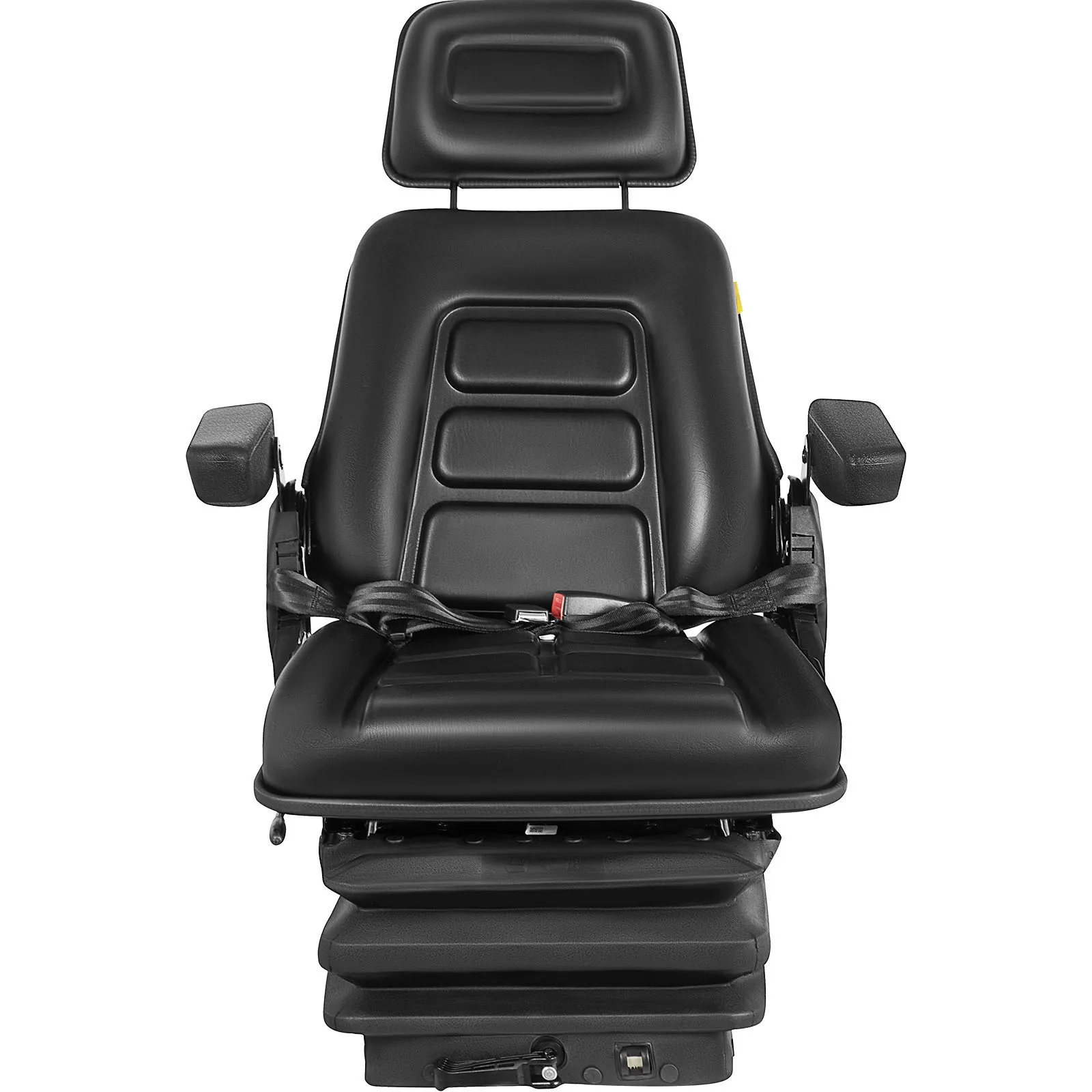 

SucceBuy Сменное сиденье для трактора, подвесное сиденье для вилочного погрузчика с ремнем и переключателем для косилки, экскаватора, колесных погрузчиков