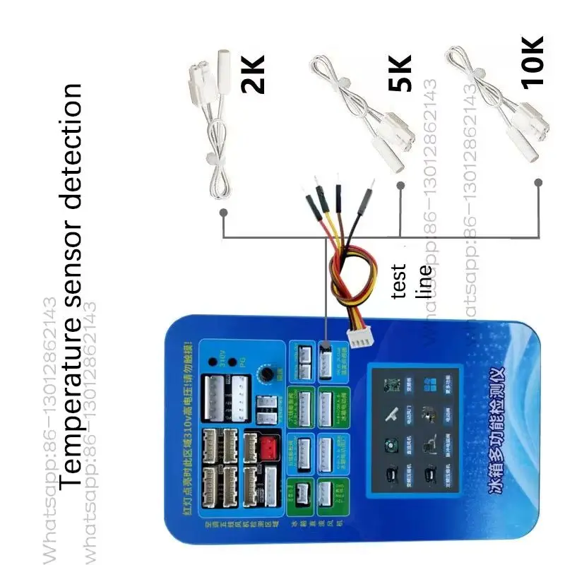 Multipurpose Refrigerator and Air Conditioner Testing Tool for Inverter Compressor Expansion Valve and DC Fan Detection