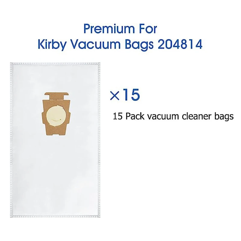 B88B-Fits For Kirby 204811 Vacuum Cleaner Vacuum Bag Accessories Fits All Kirby Generations G3 G4 G5 G6 G7 G8 G 9 G10 G11 G12