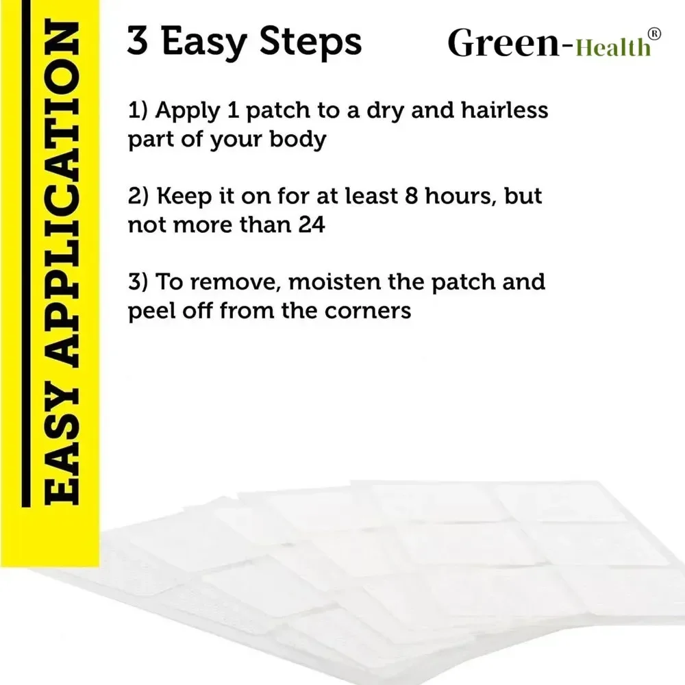 Picture 5: Reishi Mushroom Transdermal Patches Ganoderma Lucidum Mood Sleep Immune Support - 30 Patches One Month Supply
