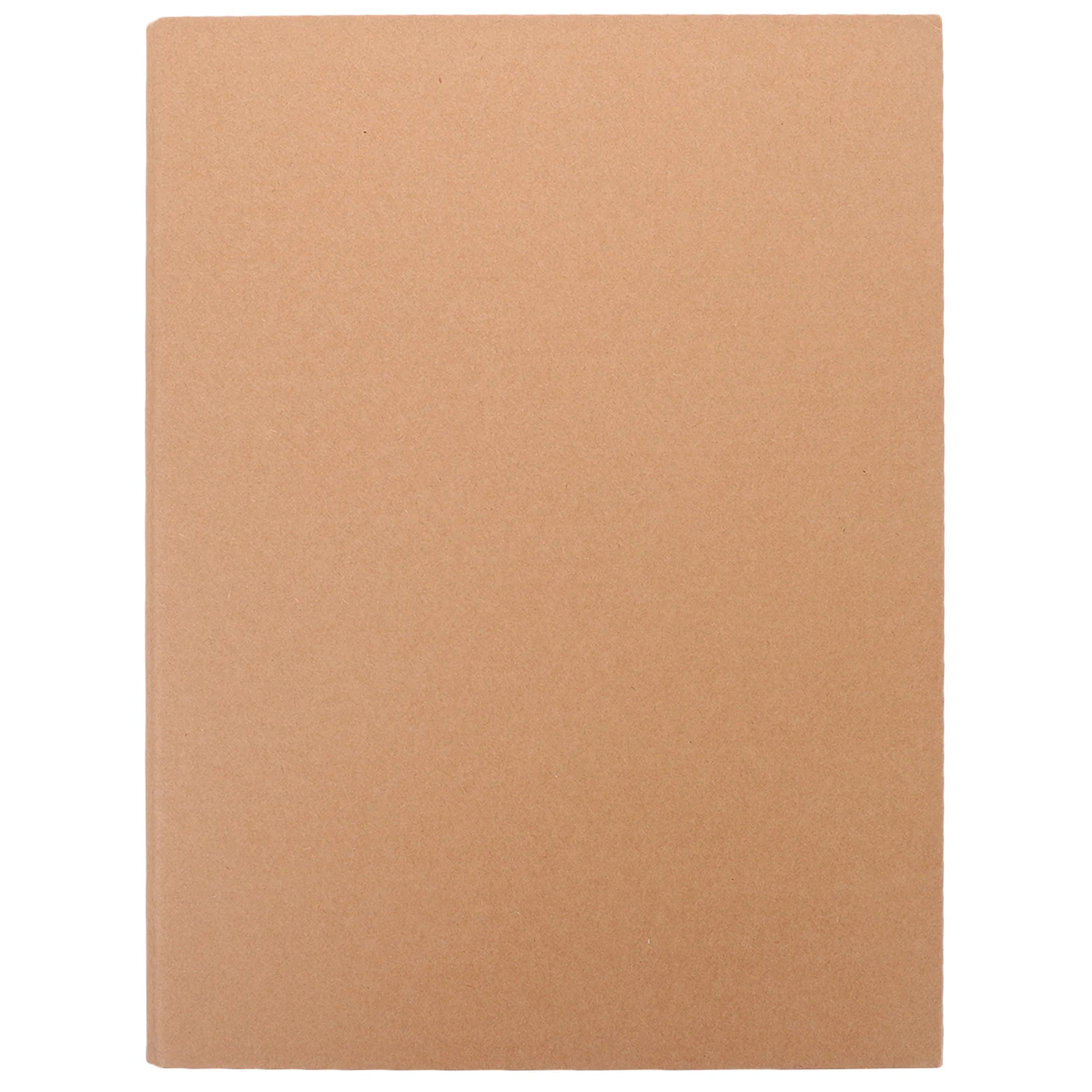 1pc Kraft Paper Binder Cover A4 4 Ring Notebook Shell Loose Leaf Binder For School Office Planner Journal Folder